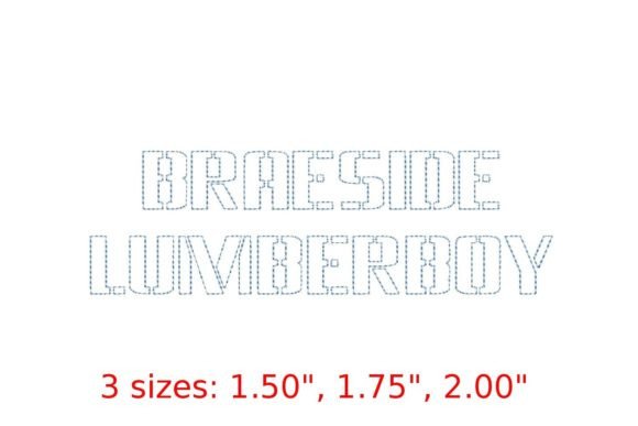 Braeside Lumberboy Bean Stitch Outline Review