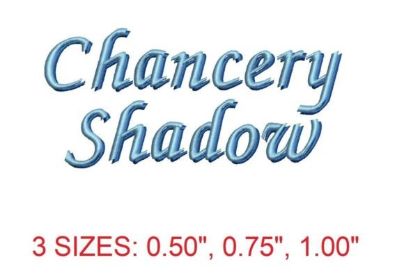 Chancery Shadow Embroidery Font: A Designer’s Review for Boutique Apparel