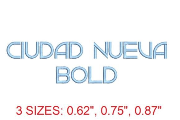 Ciudad Nueva Bold Embroidery Font: A Designer’s Review