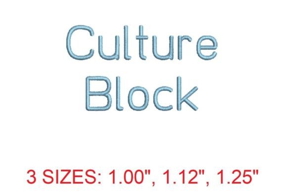 Culture Block Embroidery Font: A Designer’s Honest Review