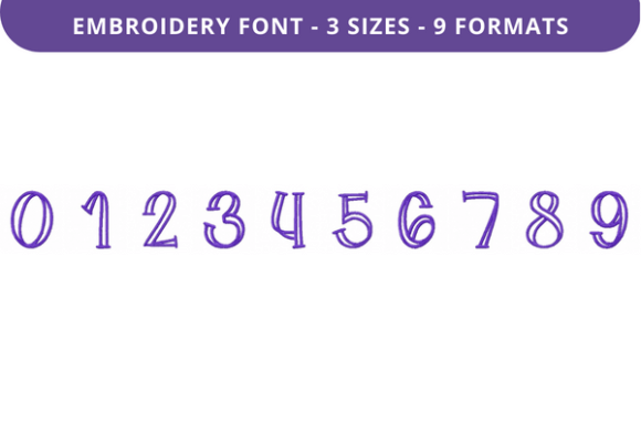 Flat Alfredo Font 0 to 9: A Designer’s Review for Boutique Sweatshirt Embellishment