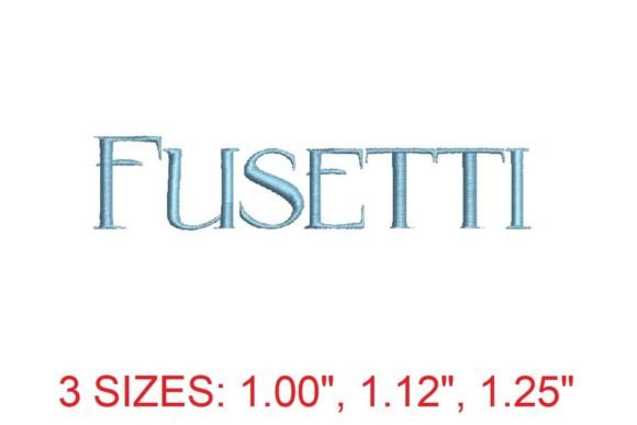 Fusetti Embroidery Font: A Designer’s Review for Personalized Gifts