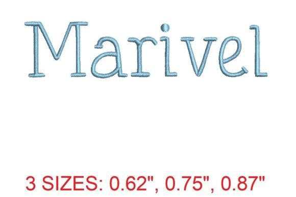 Marivel Embroidery Font: A Designer’s Review for Boutique Apparel Projects