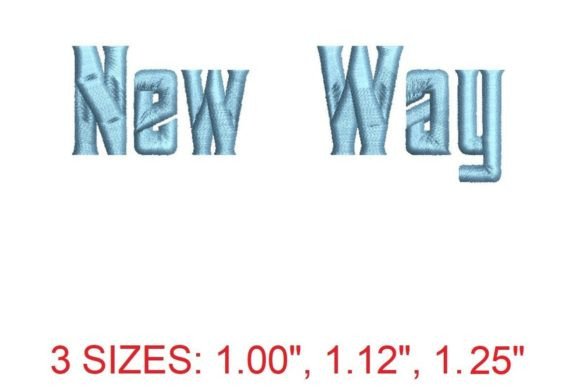New Way Embroidery Font: A Designer’s Review for Boutique Sweatshirts