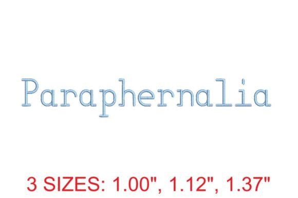 Paraphernalia Embroidery Font: A Designer’s Review for Small Business Branding