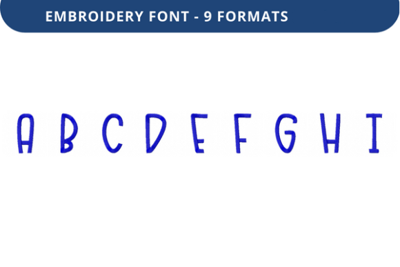 Play Pen Font a to I: A Seasonal Embroidery Designer’s Review