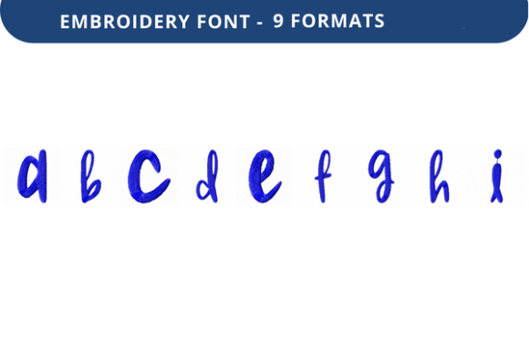 Smooth Slushie Font: A Sweet Touch for Personalized Embroidery