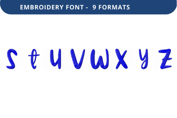 Smooth Slushie Font Lowercase S to Z Review for Craft Makers