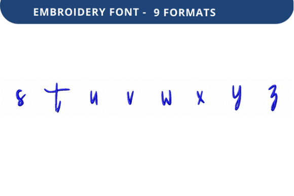 Under Secretary Font Lowercase S to Z: A Designer’s Review for Personalized Embroidery