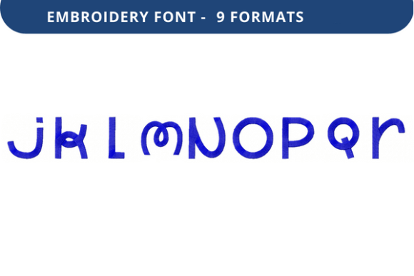 Whimper Willow Font: Lowercase J to R Review for Real Embroidery Projects